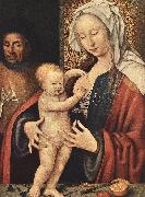 CLEVE, Joos van, The Holy Family fdg